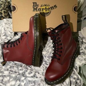 Dr. Martens Cherry Red